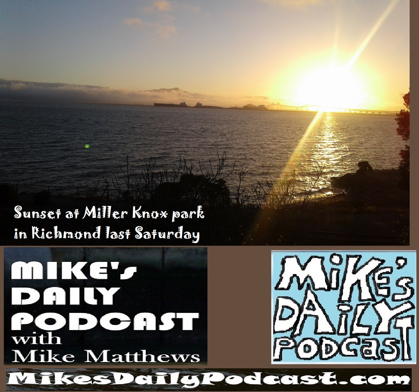 MIKEs DAILY PODCAST 1137 Miller Knox Richmond sunset