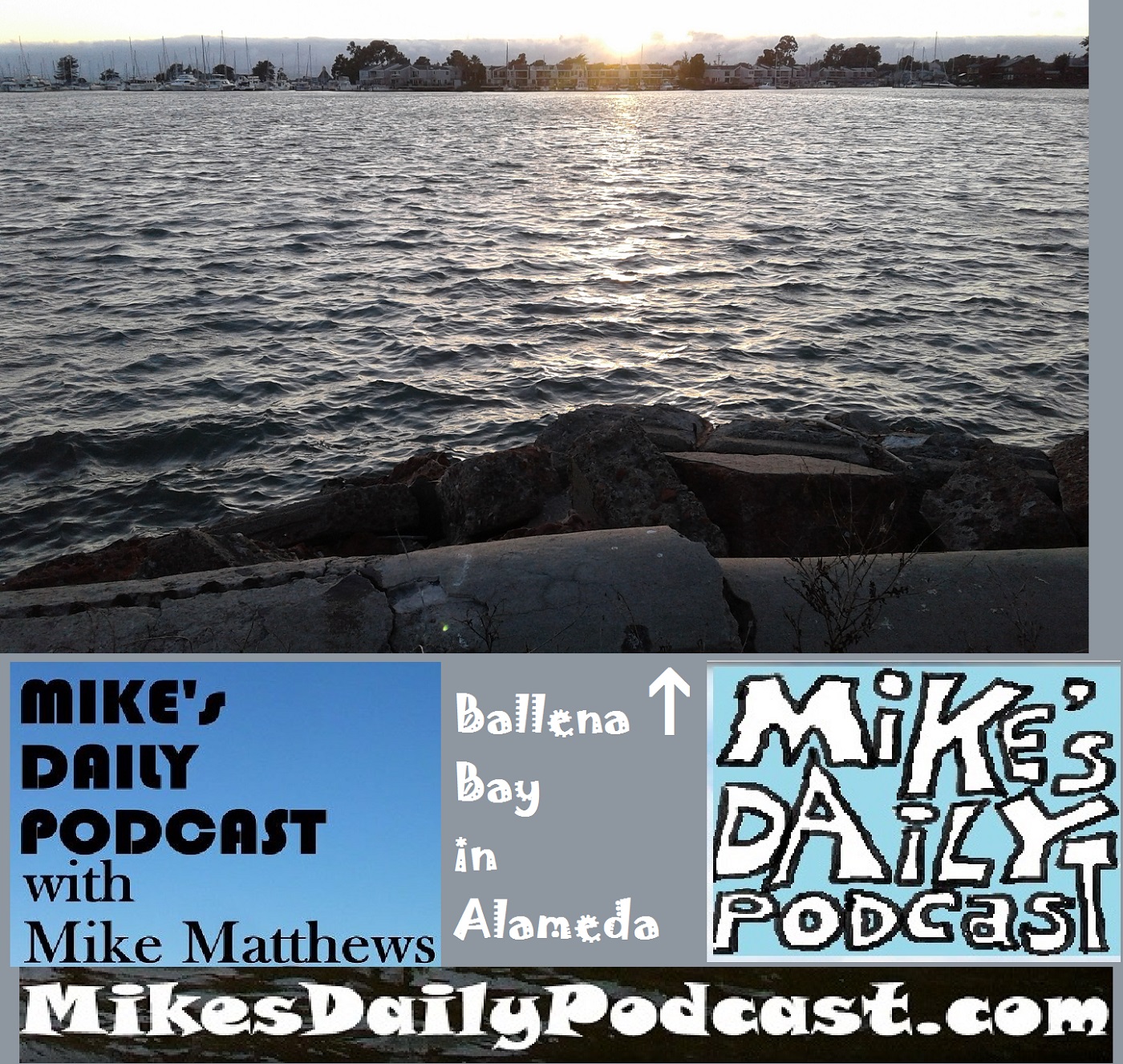 mikes-daily-podcast-1184-ballena-bay-alameda-sunset