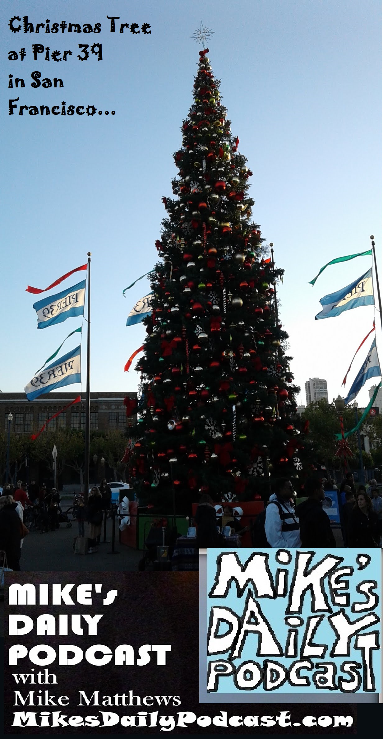 mikes-daily-podcast-1230-pier-39-christmas-tree