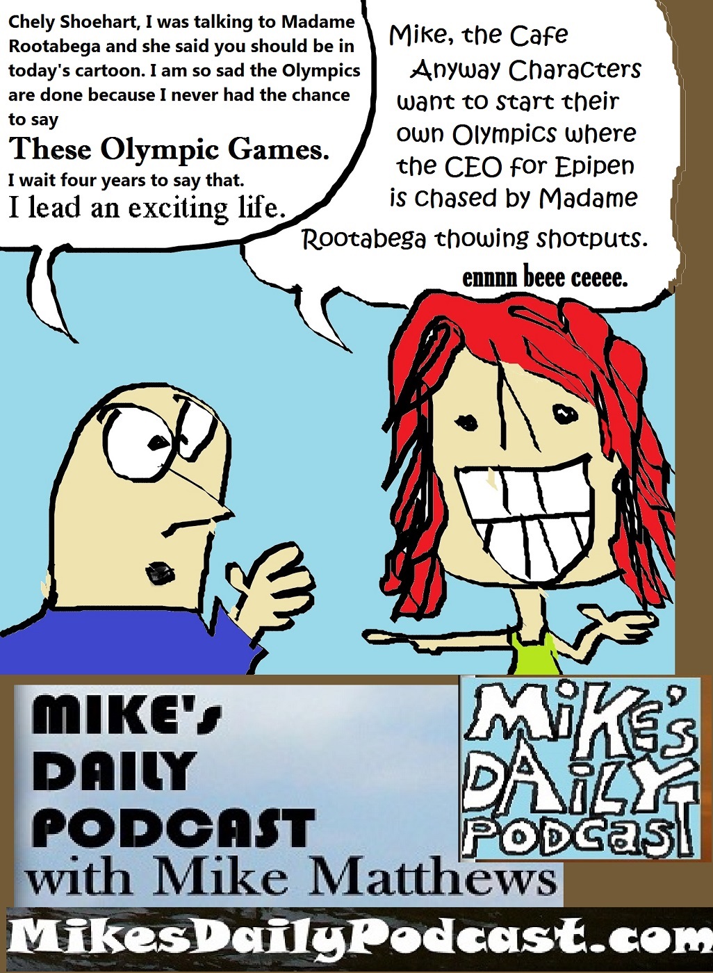 MIKEs DAILY PODCAST 1159 Chely Shoehart Cafe Anyway
